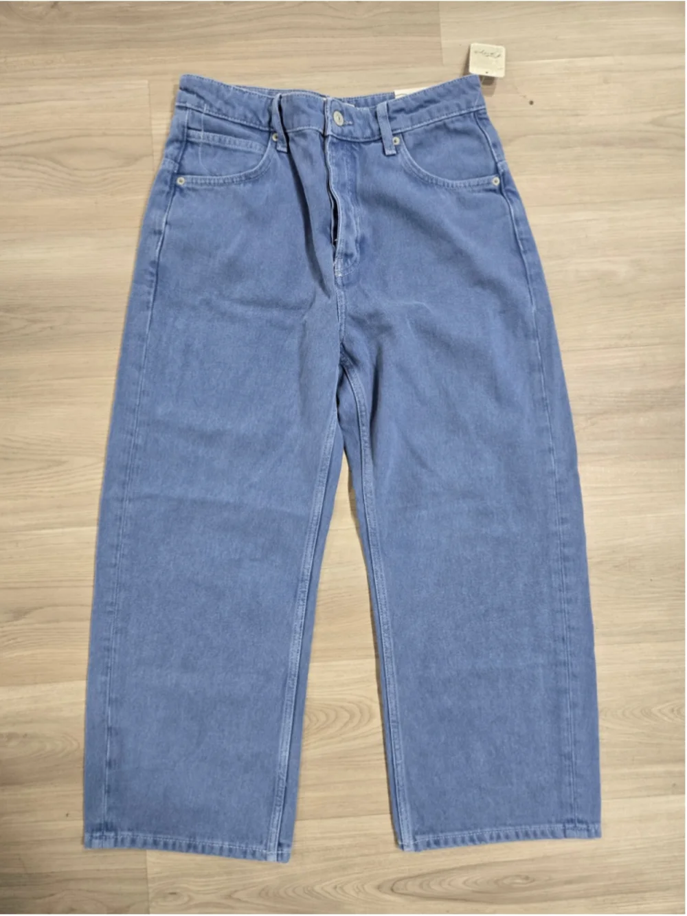 Free People Wide Leg Jeans Women's Size 27 Blue